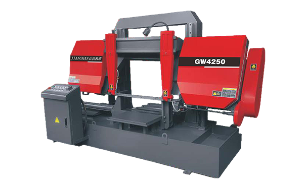 兴国GW4250双柱龙门卧式带锯床